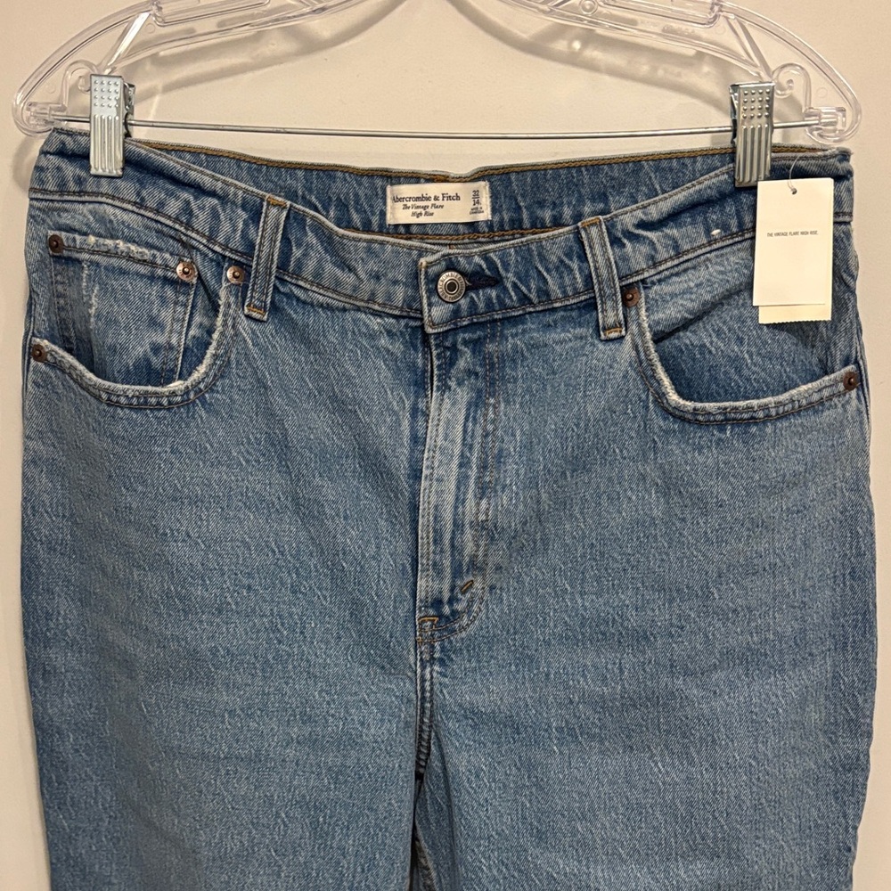 Abercrombie & Fitch Vintage Flare High Rise Jeans
